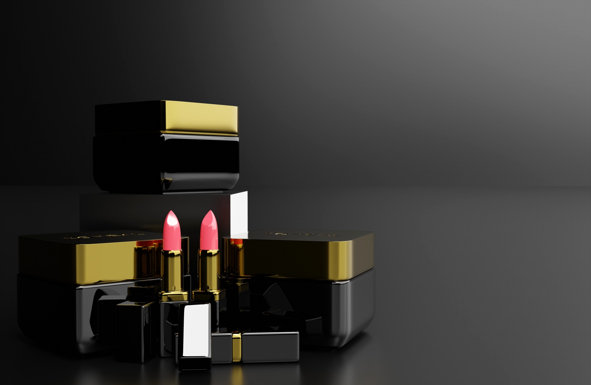 高級ブランド化粧品のイメージ